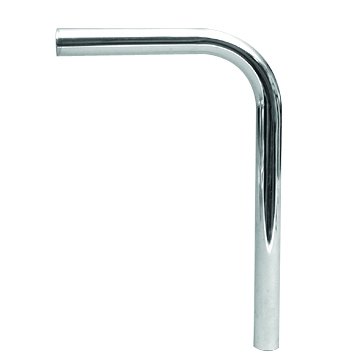 4049 - Raccordo angolare a 90°,  Ø 25 - 200x300 mm.