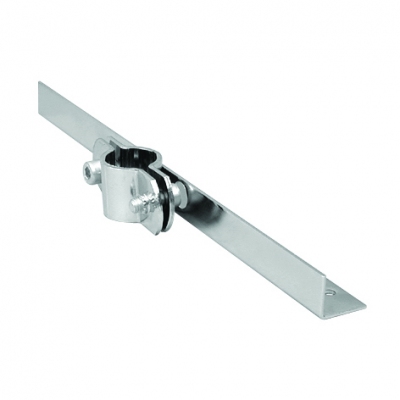 4058 - Supporto per ripiano singolo in legno o vetro.