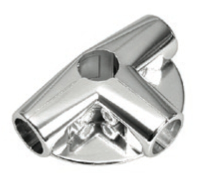 GIR25212 - Giunto a 5 vie con 2 portaripiani