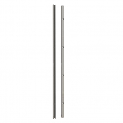 2085E - Couple of vertical supports h=2400 mm for panel 18 mm thick.