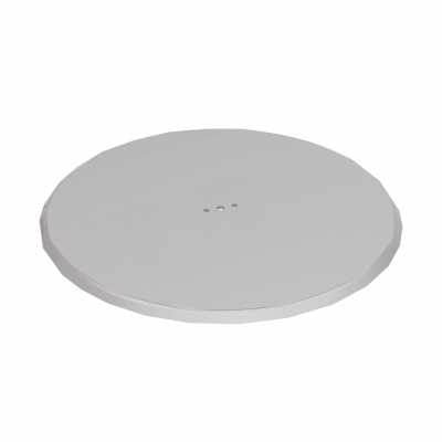2096 - Metal Plate round base, thickness 5 mm, Ø 490 mm.