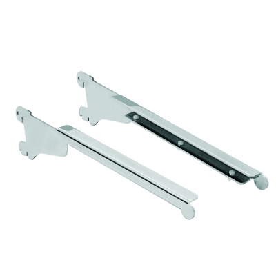 2299DX/SX - Pair of brackets for glass shelf.
