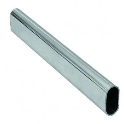 4002B - Oval tube 30x15 thickness 0,7 mm.