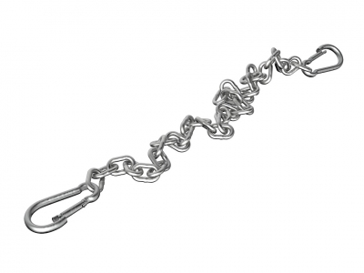 7180 - Zinc chain with carabiners