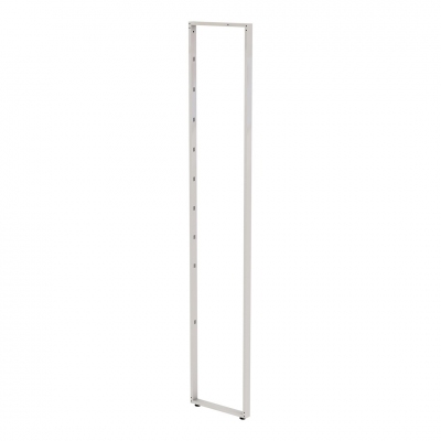 8810 - Pillar - vertical element h 2400 mm in tube 50x20 mm, with slots pitch 365/182,5 mm.