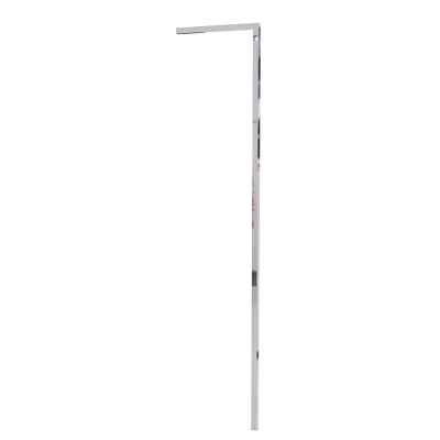 9600 - “L” shape wall upright/floor H 1440 mm provided with hole for hanging bar. Tube 20x20x1,2 mm.