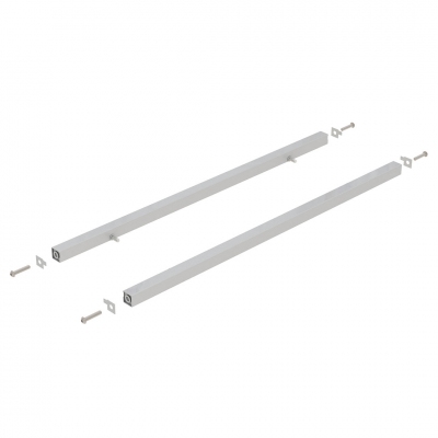 9689A - Additional couple of bars L=402mm for modular self-stand display 