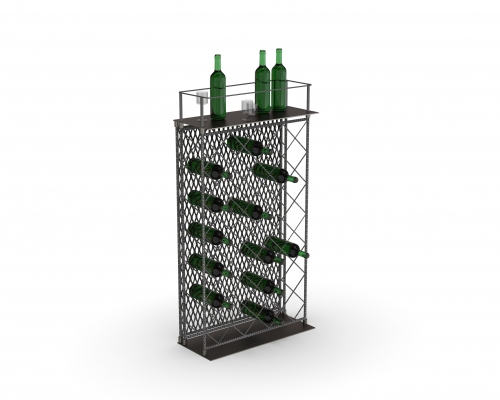 MGT500 - Single-sided Wine rack