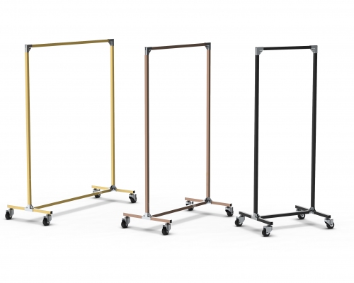 GILKIT1B - Garment rail with fixed height 90 cm wide.
