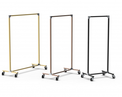 GILKIT1A - Garment rail with fixed height 70 cm wide.