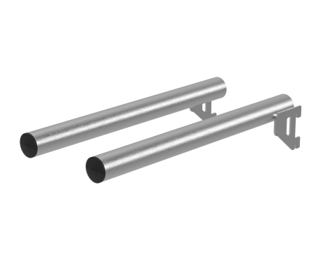 GID240CM - Pair of support in Ø27 round tube.