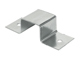 GIQ25949 - Double fixing square support for tube 25x25