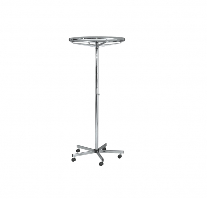 ST050R50A - Circular clothes stand with a single circle Ø 800