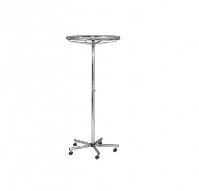 ST050R50A - Circular clothes stand with a single circle Ø 800