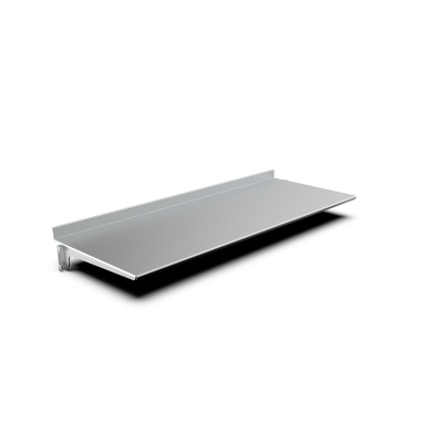 ST6035B - Metal plate shelf L900