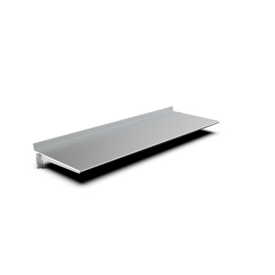 ST6035C - Metal plate shelf L1000