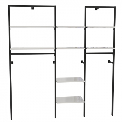 9302 - Portal wall structure H 2400 mm, for shelves 900 mm.