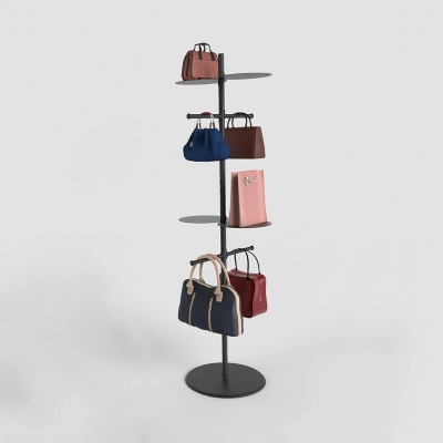 1317 - Kit self-stand display with semicircle shelves and straight arms.