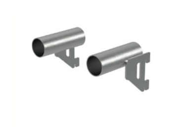GID340CA - Pair of supports for clothes-hanger bar